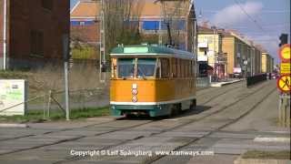 Norrköping Tramways part 31 Hagagatan  Hagaskolan [upl. by Ailemap921]