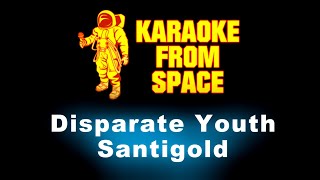 Santigold • Disparate Youth  Karaoke • Instrumental • Lyrics [upl. by Caritta]