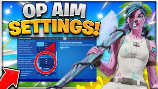 BROKEN SETTING for GOD TIER AIM BEST Fortnite Sensitivity PS4XBOX ConsoleController Settings [upl. by Hillie462]