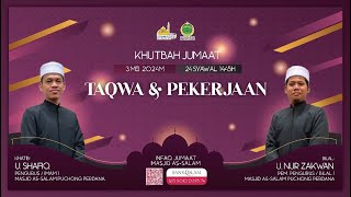 SOLAT FARDHU JUMAAT MASJID ASSALAM PUCHONG PERDANA  03 MEI 2024 [upl. by Zerat122]