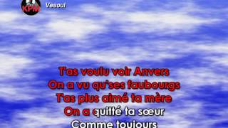 Vesoul Karaoké  Jacques Brel [upl. by Buckley710]