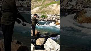 trout fishing in Pakistan [upl. by Omolhs]