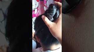 Rambut Panjang Di buat cepol dan di iket kuncir  Longa Hair Play [upl. by Maro]