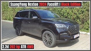 SsangYong Rexton 2024 Facelift Black Edition Review Interior amp Exterior Details [upl. by Elockcin]