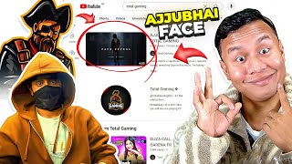 Reaction on ajjubhai Face Reveal😱 TotalGaming093  Prank toh Nahi Hey  🙄 [upl. by Roxanne714]