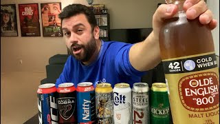 The Malt Liquor Taste Challenge [upl. by Sandye]