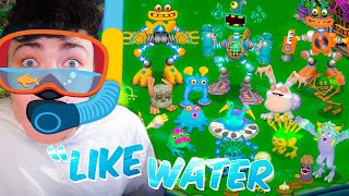 FULL WATER ISLAND PLAY THROUGH  My Singing Monsters [upl. by Eleynad]