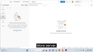 Postman Create Mock Server [upl. by Uaerraj232]