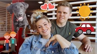 COUPLES BIRTHDAY GETAWAY WITH OUR PUPPY  Couples Vlog 17 [upl. by Merissa176]