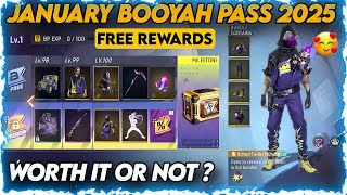 JANUARY BOOYAH PASS  FREE FIRE JANUARY 2025 BOOYAH PASS  JANUARY BOOYAH PASS REVIEW [upl. by Cassella72]