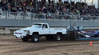 Improved Stock Trucks Clark County Fair Neillsville Wi 8924 [upl. by Laram]