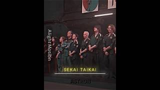 SEKAI TAIKAI trailer edit the latest one🔥🐍cobrakaiedits [upl. by Namref]