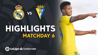 Highlights Real Madrid vs Cádiz CF 01 [upl. by Brey772]