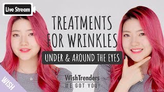 FULL How to Remove Eye Wrinkles Permanently at Home  Eye Wrinkles Face Yoga [upl. by Anirtap]