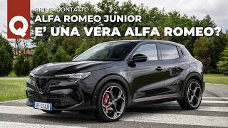 Al VOLANTE del nuovo SUV Alfa 280 cv differenziale TORSEN  Alfa Romeo JUNIOR 2024 [upl. by Aynosal]