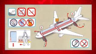 Air Canada PreFlight Safety Demonstration Storyboard Video [upl. by Teillo]