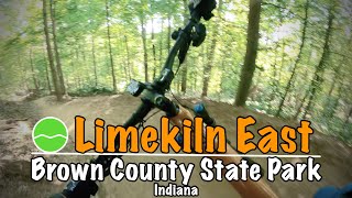 Quick Look  Sunday flow on Limekiln East  Brown County State Park Indiana [upl. by Inele642]