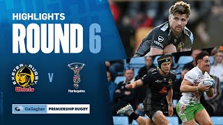 Exeter v Harlequins  HIGHLIGHTS  Game Turns In Super Second Half  Gallagher Premiership 202425 [upl. by Elyrad423]