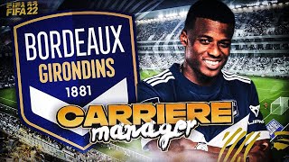 FIFA 22  CARRIERE MANAGER  BORDEAUX 1 MERCATO [upl. by Horace144]