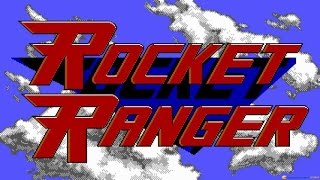 Rocket Ranger gameplay PC Game 1988 [upl. by Udelle]