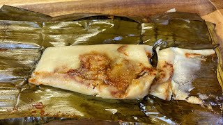 TAMALES EN HOJA DE PLATANO A MI ESTILO [upl. by Nnov]