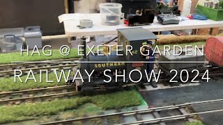 HAG  Exeter Garden Railway Show 2024 [upl. by Arot875]