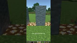 Andesite Fence In Minecraft [upl. by Bodwell]