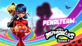 MIRACULOUS  🐞 PENALTEAM  TEASER ☯️  SEASON 4  Tales of Ladybug amp Cat Noir [upl. by Eahsed]