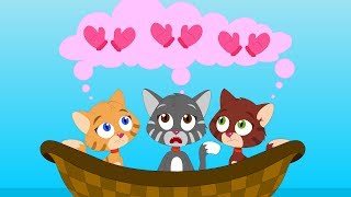 Three Little Kittens  Nursery Rhymes For Kids  Videos For Toddlers by Kids Abc Tv [upl. by Nnauol]