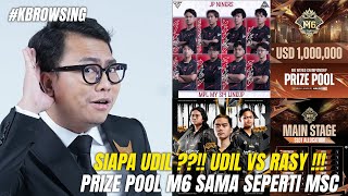 MENUNGGU UDIL VS RASY DI MPL MALAYSIAA  PRIZE POOL M6 kbrowsing [upl. by Negaem573]