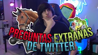 CABALLOS TALADROS Y PELICULAS MALAS  Preguntas EXTRAÑAS de TWITTER [upl. by Lightman840]