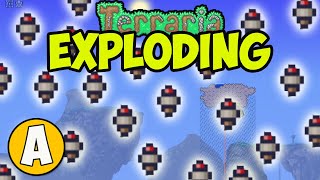 Terraria how to get EXPLODING BULLET EASY  Terraria 1449 Exploding Bullet [upl. by Akayas]