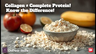 PROTEIN vs COLLAGEN What Youve Been Doing WRONG [upl. by Epillihp]