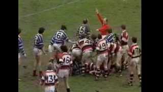 Pontypool RFC v Bridgend 1983 Semi Final Welsh Rugby Schweppes Cup [upl. by Rosaline]