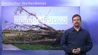 20122023 Unwetterwarnung  Deutscher Wetterdienst DWD [upl. by Audri]