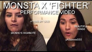 MONSTA X몬스타엑스 FIGHTER PERFORMANCE VIDEO REACTION [upl. by Nitniuq455]