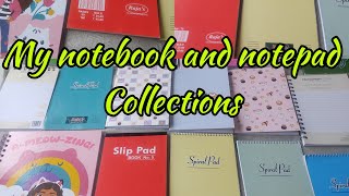 my notebook and notepad collections noteswriting [upl. by Chaffinch]