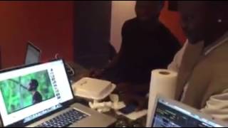 Akon impress by Armel Gabbanas talent ‪in ‎studio‬ ‪‎Atlanta‬ [upl. by Melicent657]