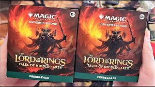 Lord of the Rings MTG Prerelease Living Up To The Hype [upl. by Aicened114]