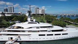 YATCH quotVAVAquot  OWNER BILLIONAIRE IN MIAMI [upl. by Assenal]