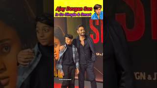 Ajay Devgan Son is so simple 🔥ajaydevgan yugdevgan ytshorts shorts bollywood entertainment [upl. by Annauqaj]