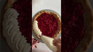 Cherry Cheesecake Cream Pie 🍒 [upl. by Mauretta704]