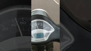 Vespa vxl 150 top speed [upl. by Cortie895]