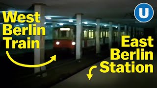 East Berlins RISKIEST Escape Route Cold War Ghost Stations Explained [upl. by Idissac]