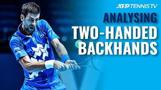 Analysing ATP Tennis Players TwoHanded Backhands 🧐 [upl. by Luby]