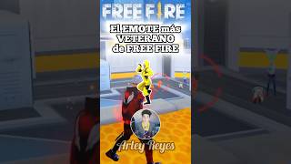 El EMOTE MÁS VETERANO de FREE FIRE 😱 freefire shorts [upl. by Ledeen]