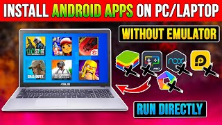 2 Easy Ways to Install Android Apps on Windows Without Emulator🤯Run Android Apps Directly 2024 [upl. by Aniez]