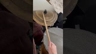 Affordable Clap Stack Demo  Omete Cymbals 81012 ClapStack drums cymbals drummer [upl. by Wera983]