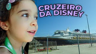 PRIMEIRA VEZ NO CRUZEIRO DA DISNEY [upl. by Graniah65]