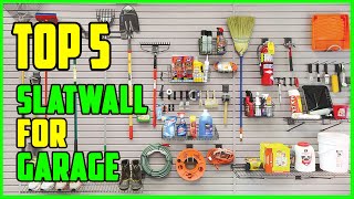 TOP 5 Best Slatwall for Garage 2023  Top Garage Slatwall Reviews [upl. by Girovard838]